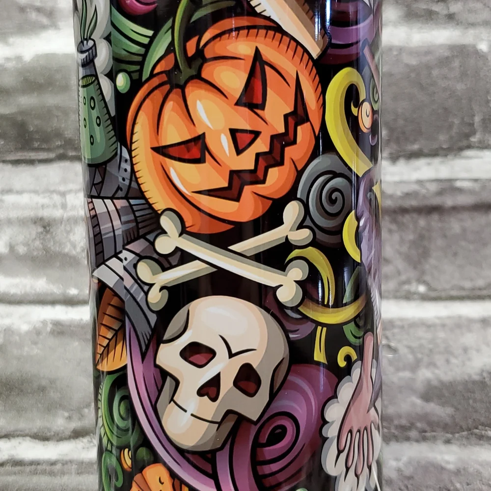 Halloween Favorite Things Stainless Steel Tumbler 20oz Sublimated RTS - Picture 3 of 7